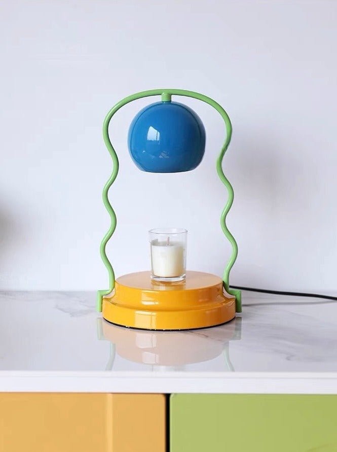 Cute Retro Eclectic Candle Warmer Lamp