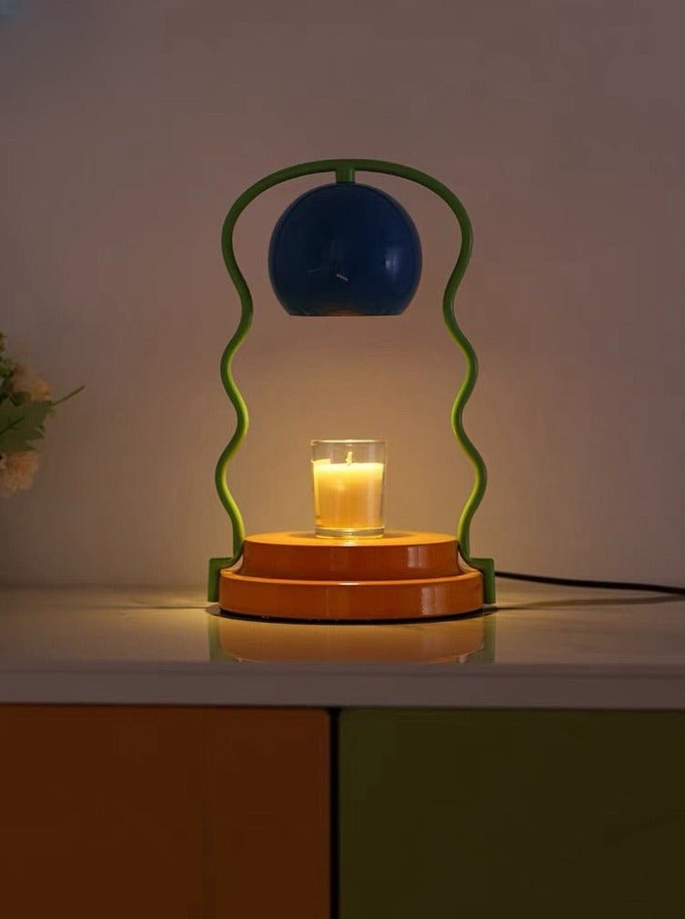 Cute Retro Eclectic Candle Warmer Lamp